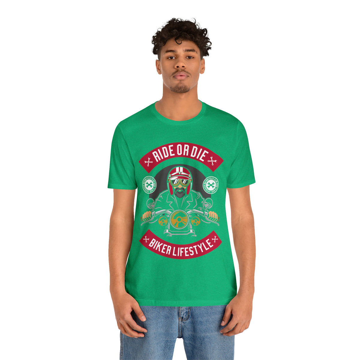 BIKER LIFESTYLE - Ride or Die - Unisex Jersey Short Sleeve Tee