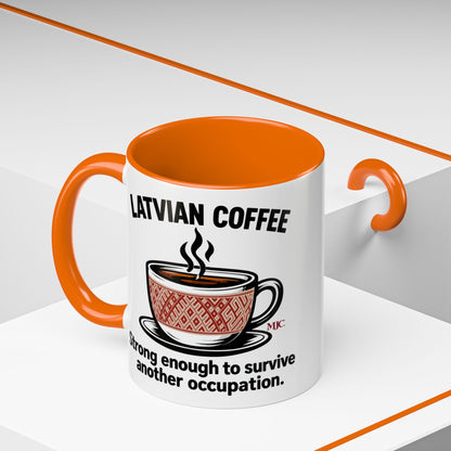 Latvian Coffee Mug | Funny Latvian Heritage Gift | BalticAF