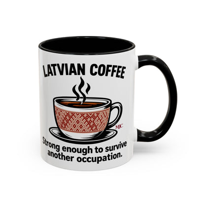 Latvian Coffee Mug | Funny Latvian Heritage Gift | BalticAF