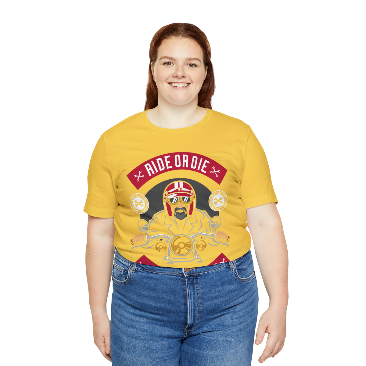 BIKER LIFESTYLE - Ride or Die - Unisex Jersey Short Sleeve Tee