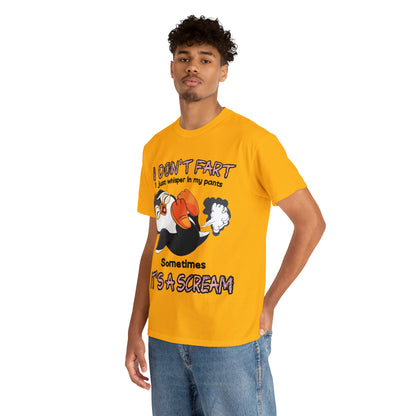 I DON'T FA*T  - Funny Unisex Heavy Cotton Tee - AUS