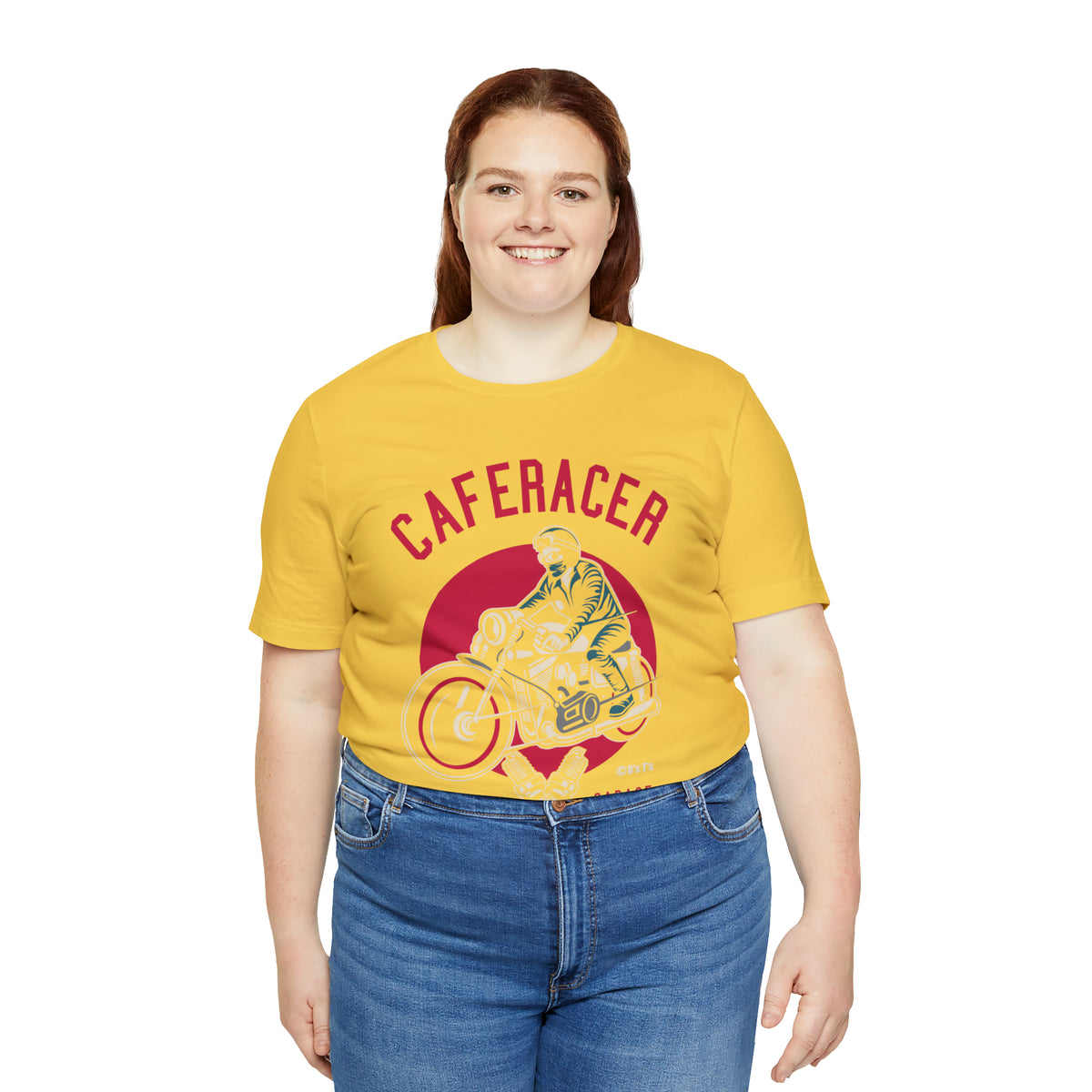 CAFE RACER Custom Garage - Unisex Jersey Short Sleeve Tee