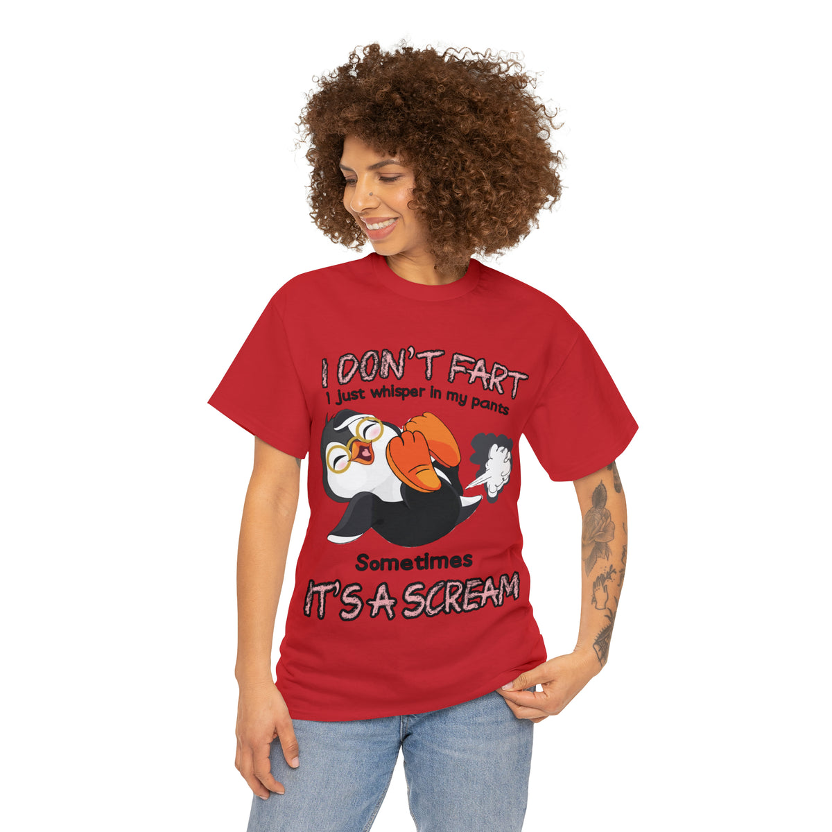 I DON'T FA*T  - Funny Unisex Heavy Cotton Tee - AUS