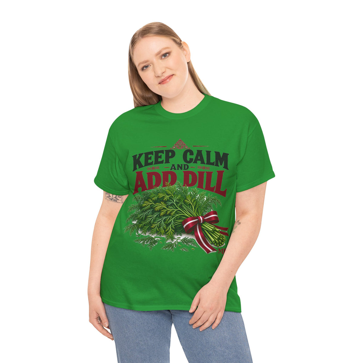Keep Calm and Add Dill T-Shirt | Funny Latvian Gift | BalticAF