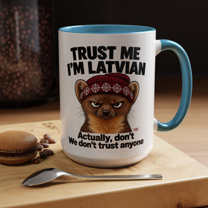 Trust Me I'm Latvian Mug | Funny Latvian Gift | BalticAF
