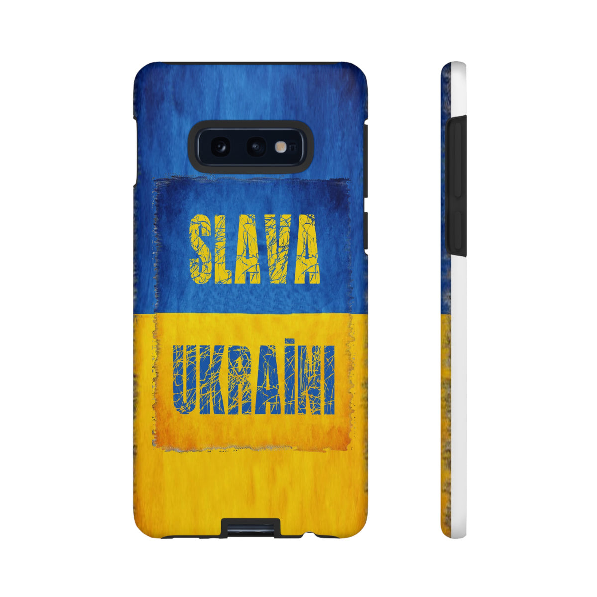 "SLAVA UKRAĪNI" FLAG - Tough Cases
