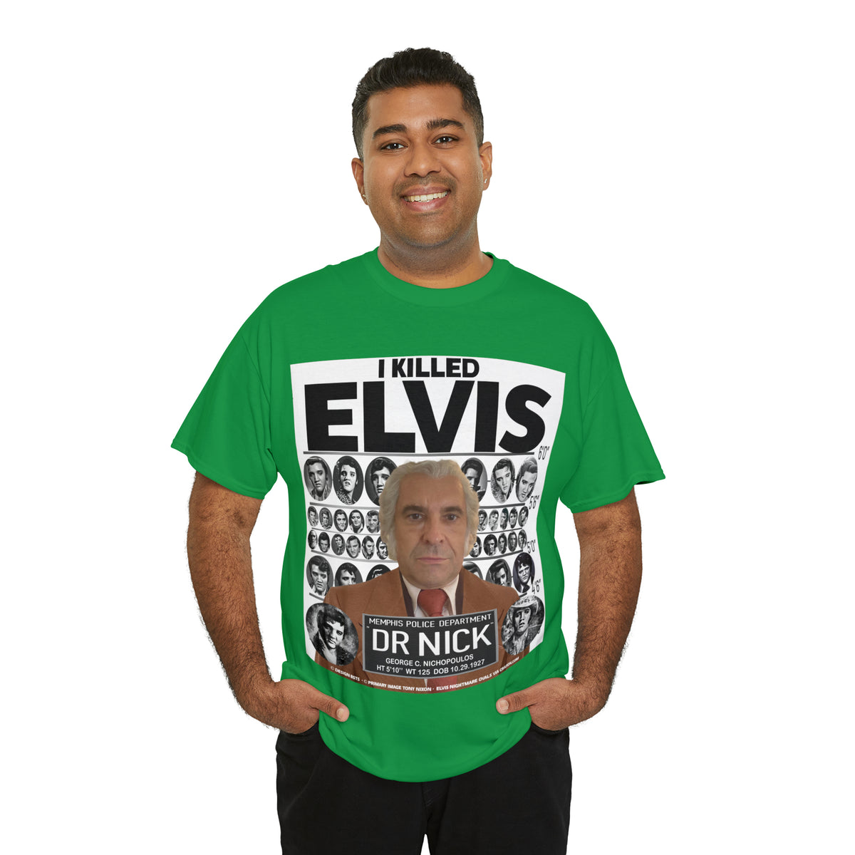 I KI**** ELVIS  - Unisex Heavy Cotton Tee - AUS