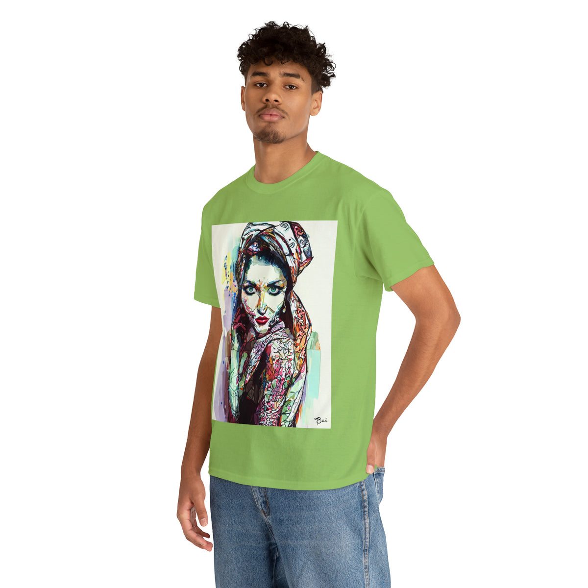 EASTERN BEAUTY - Airt on a Shirt  - Unisex Heavy Cotton Tee - AUS