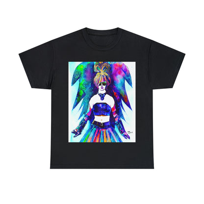 CYBER GIRL - Airt on a Shirt  - Unisex Heavy Cotton Tee - AUS