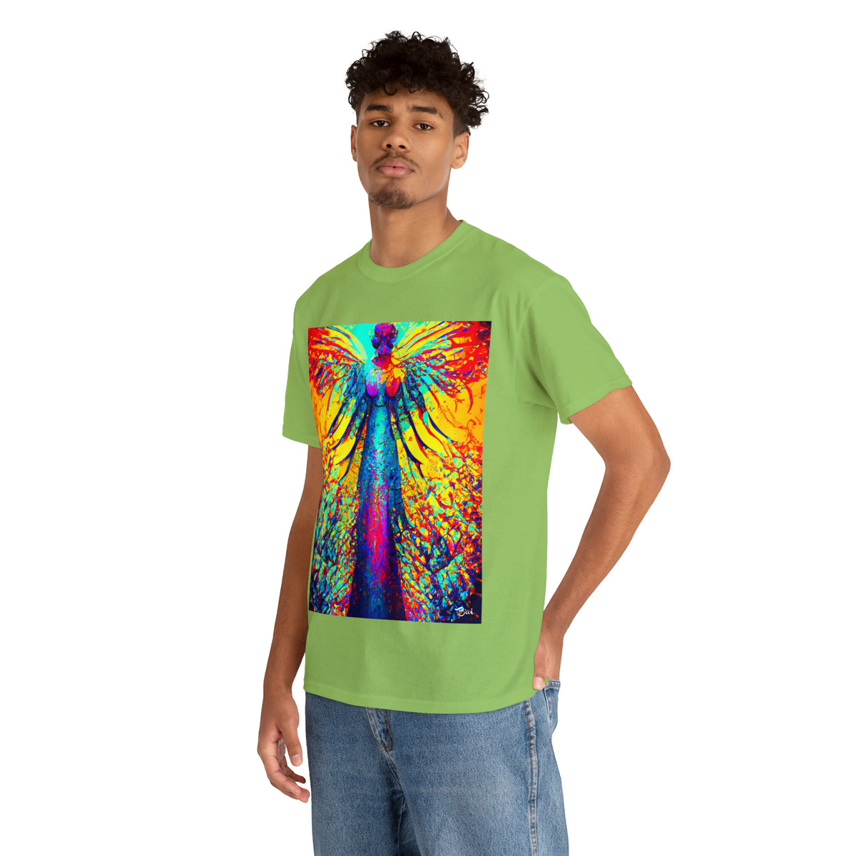 GUARDIAN MOTHER - Airt on a Shirt  - Unisex Heavy Cotton Tee - AUS