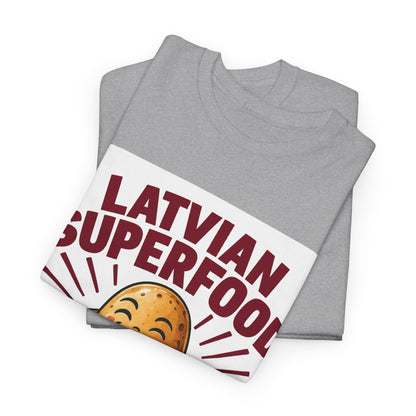 Latvian Superfood T-Shirt | Funny Latvian Potato Gift | BalticAF