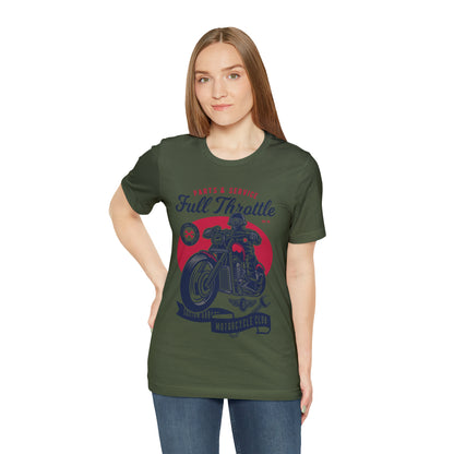 FULL THROTTLE Parts & Service - Unisex Jersey Short Sleeve Tee