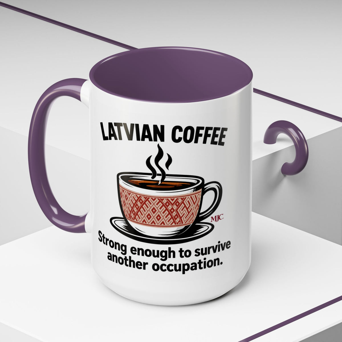 Latvian Coffee Mug | Funny Latvian Heritage Gift | BalticAF
