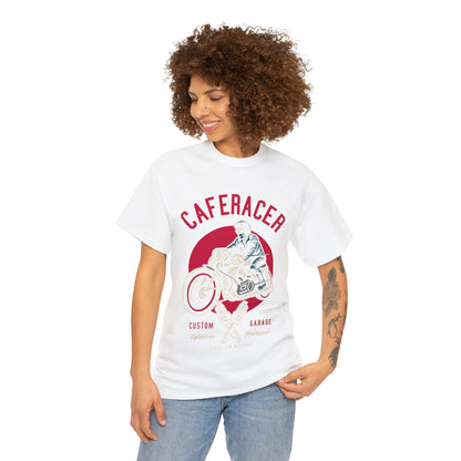 CAFE RACER Custom Garage - Unisex Heavy Cotton Tee