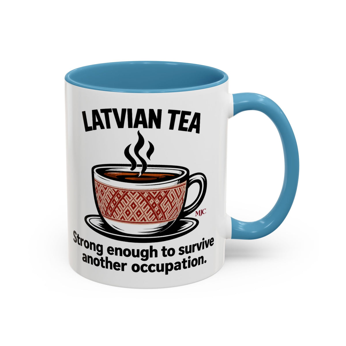 Latvian Tea Mug | Latvian Heritage & Humour Gift | BalticAF