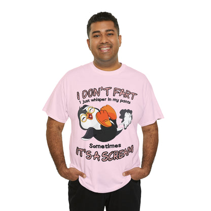 I DON'T FA*T - Funny Unisex Heavy Cotton Tee - USA