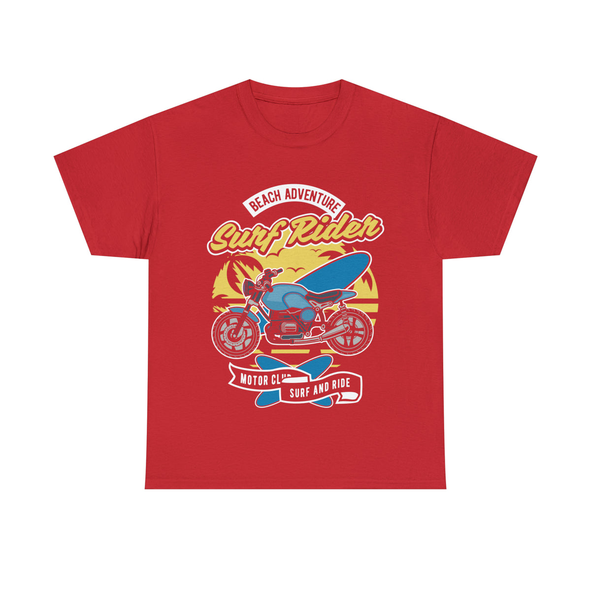 SURF RIDER - Printed in Australia - Unisex Jersey Short Sleeve Tee