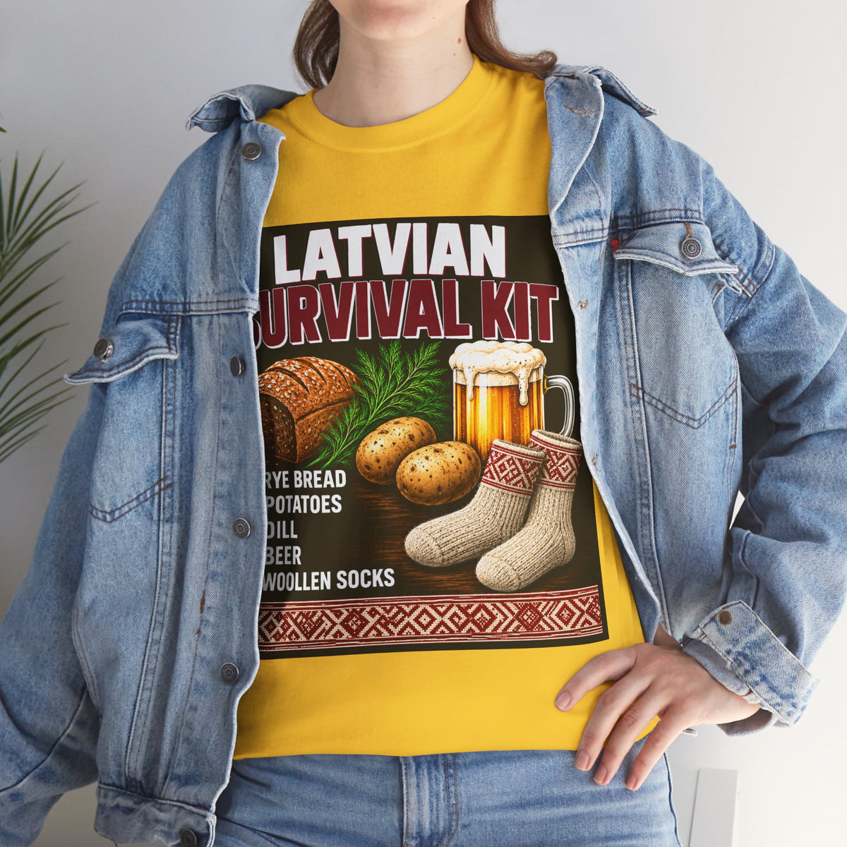 Latvian Survival Kit T-Shirt | Funny Latvian Gift | BalticAF