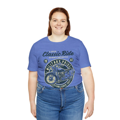 MILITARY RIDE Classic Pride - Unisex Jersey Short Sleeve Tee
