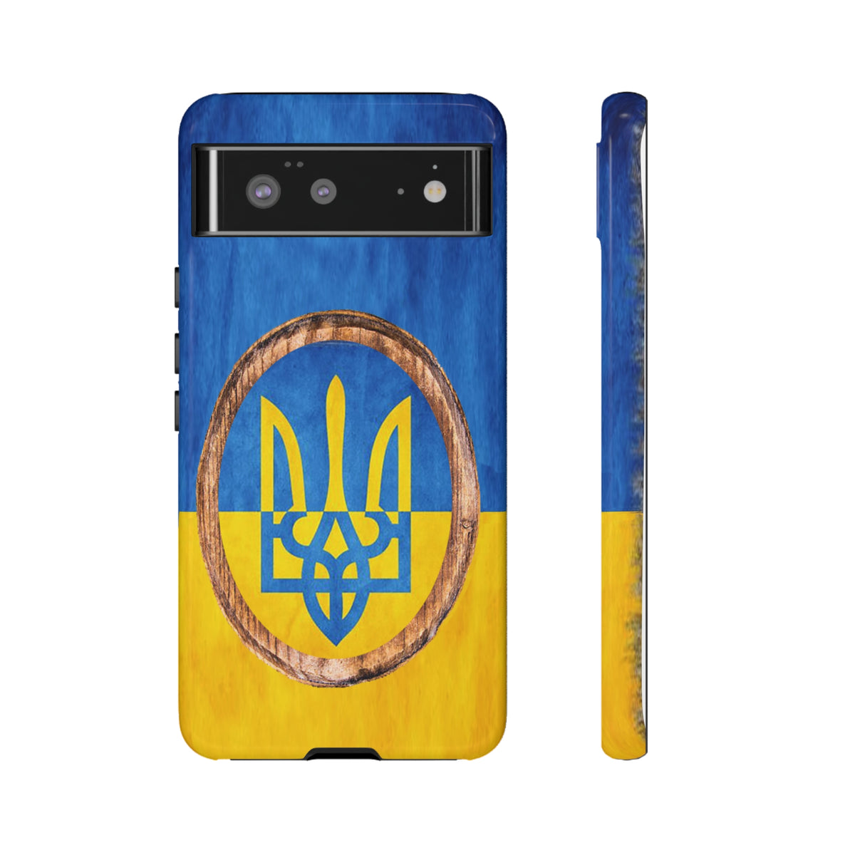 UKRAINE FLAG with TRIDENT - Tough Cases