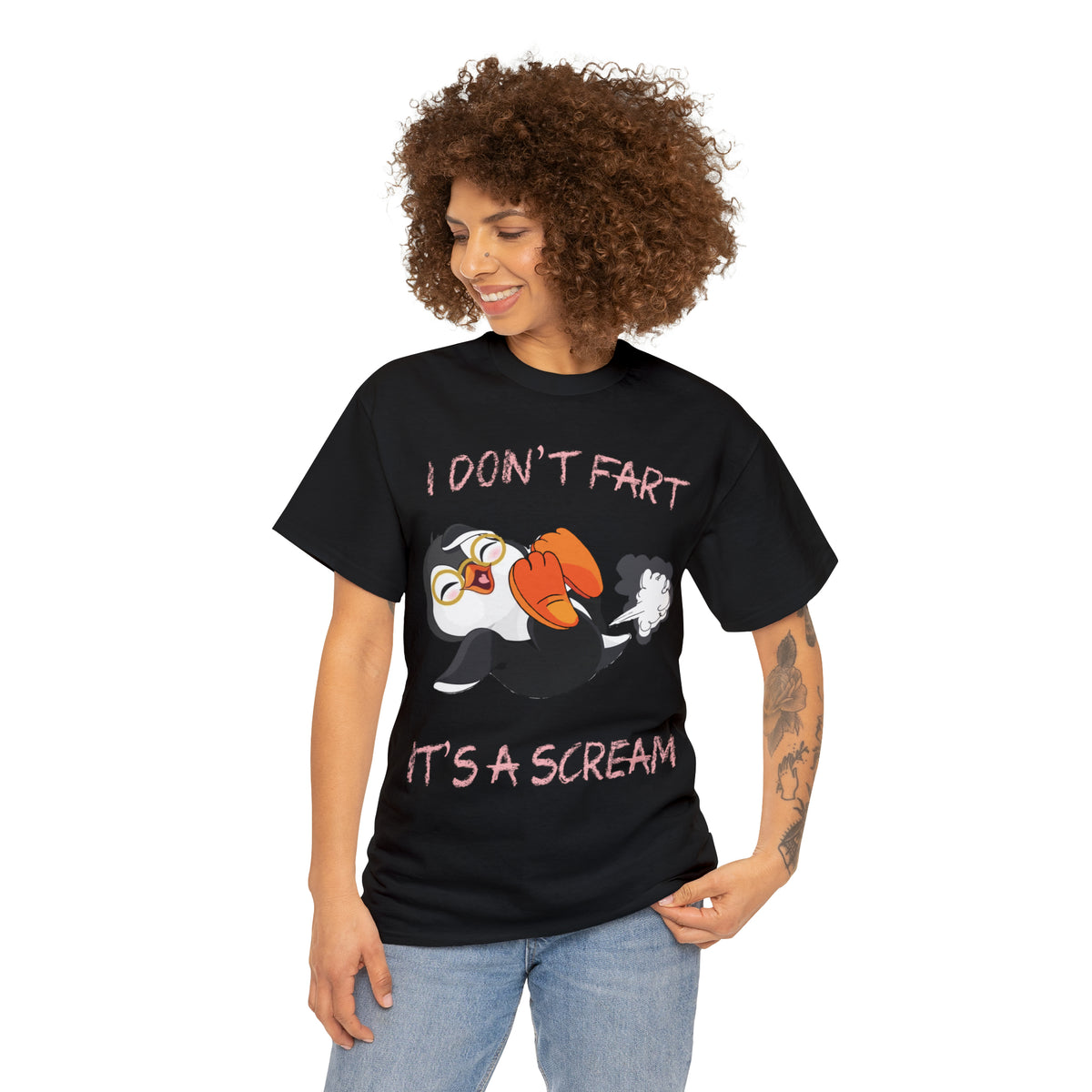 I DON'T FA*T - Funny Unisex Heavy Cotton Tee - USA