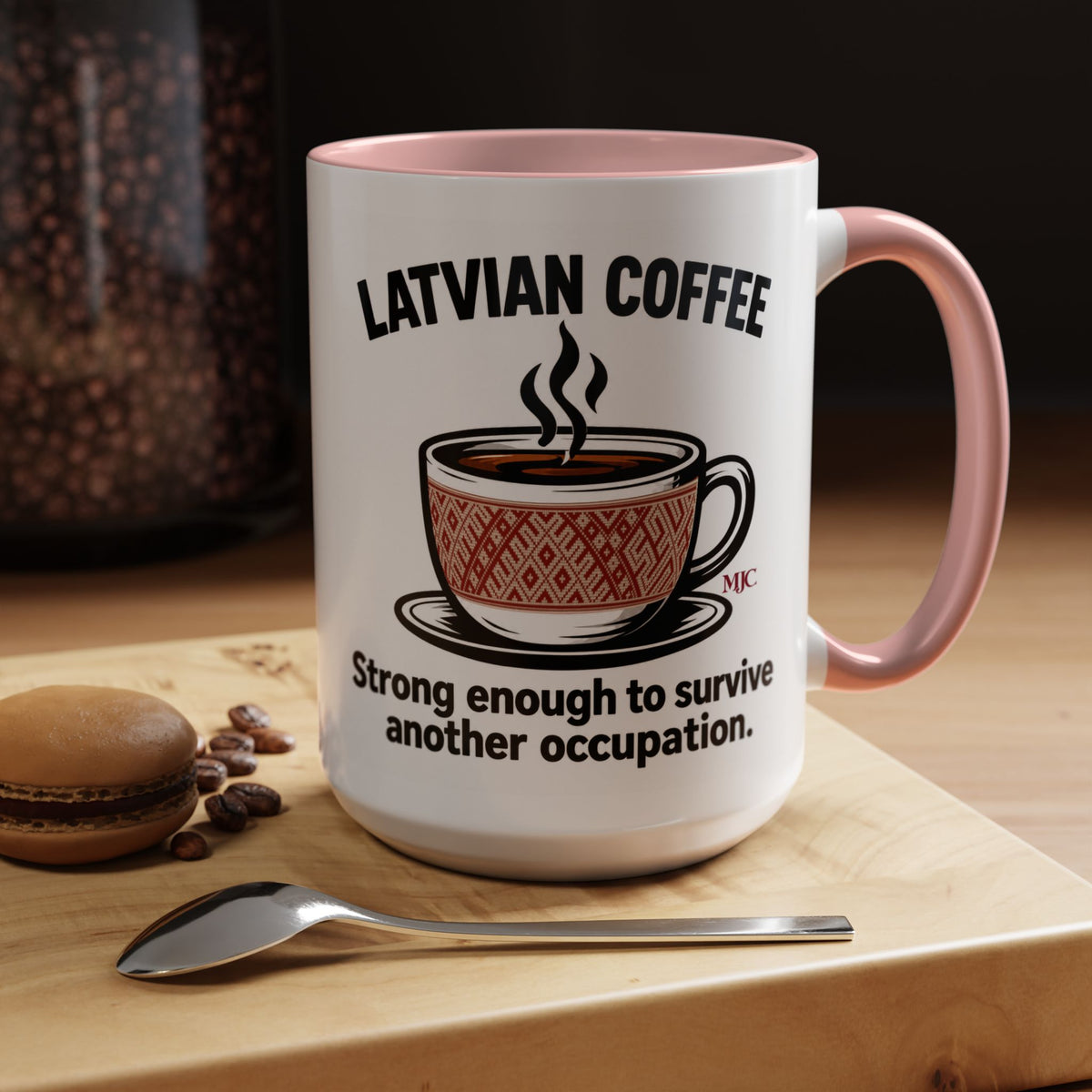 Latvian Coffee Mug | Funny Latvian Heritage Gift | BalticAF