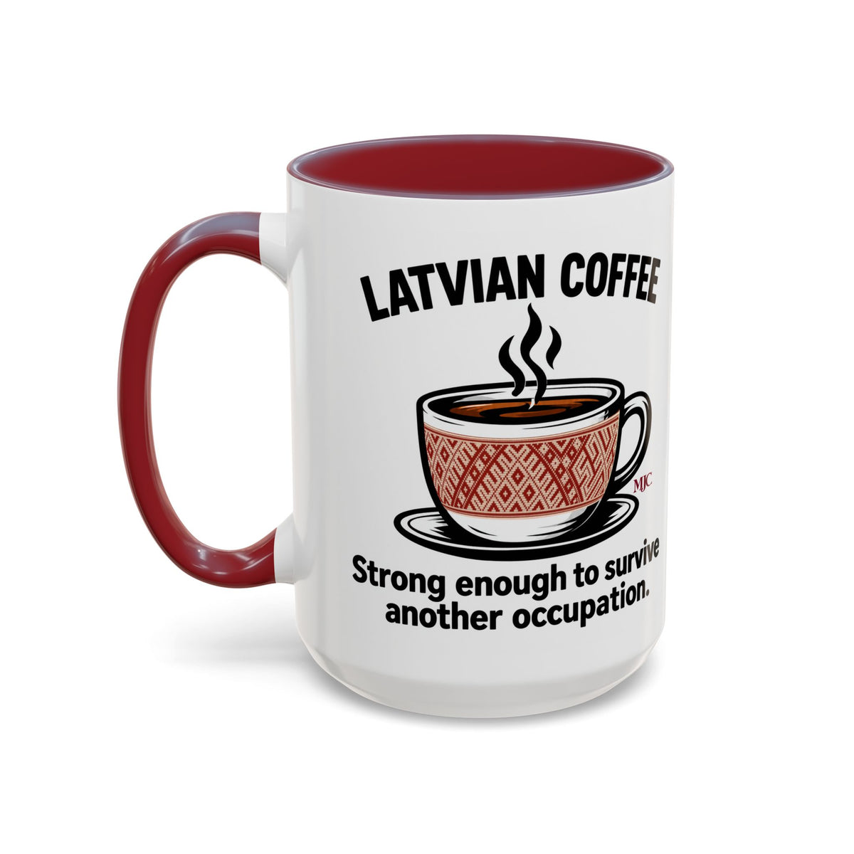 Latvian Coffee Mug | Funny Latvian Heritage Gift | BalticAF