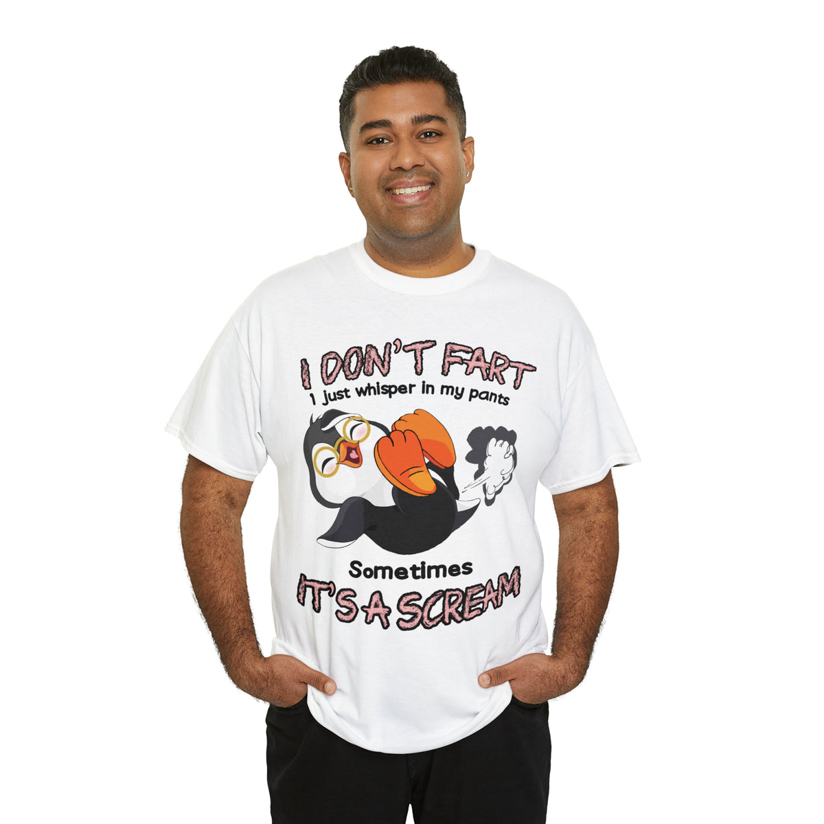 I DON'T FA*T - Funny Unisex Heavy Cotton Tee - USA