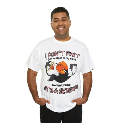 I DON'T FA*T - Funny Unisex Heavy Cotton Tee - USA