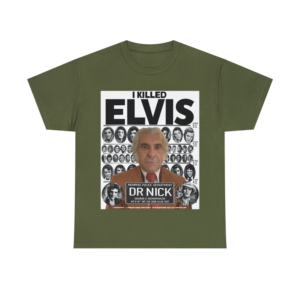 I KI**** ELVIS  - Unisex Heavy Cotton Tee - AUS