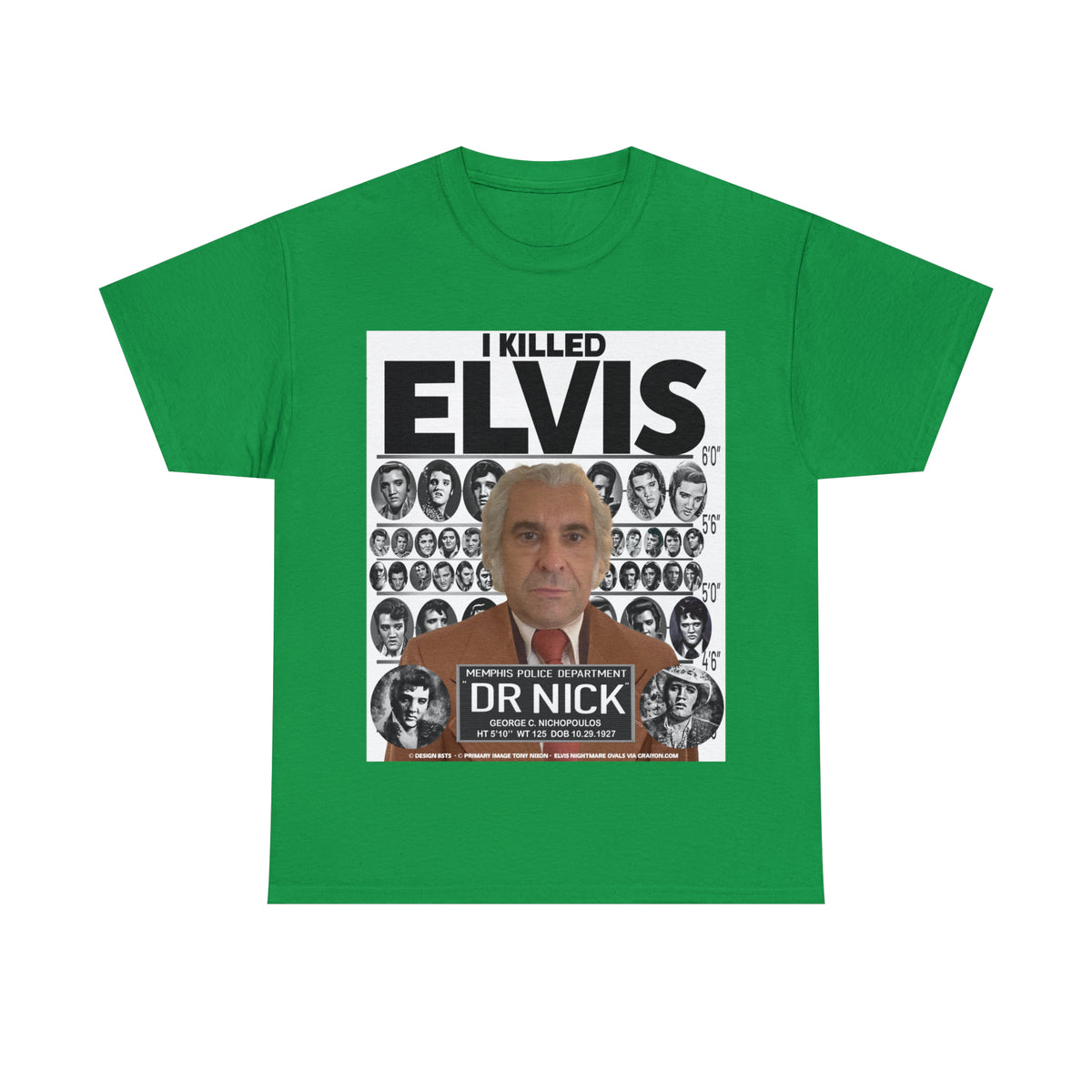 I KI**** ELVIS  - Unisex Heavy Cotton Tee - AUS
