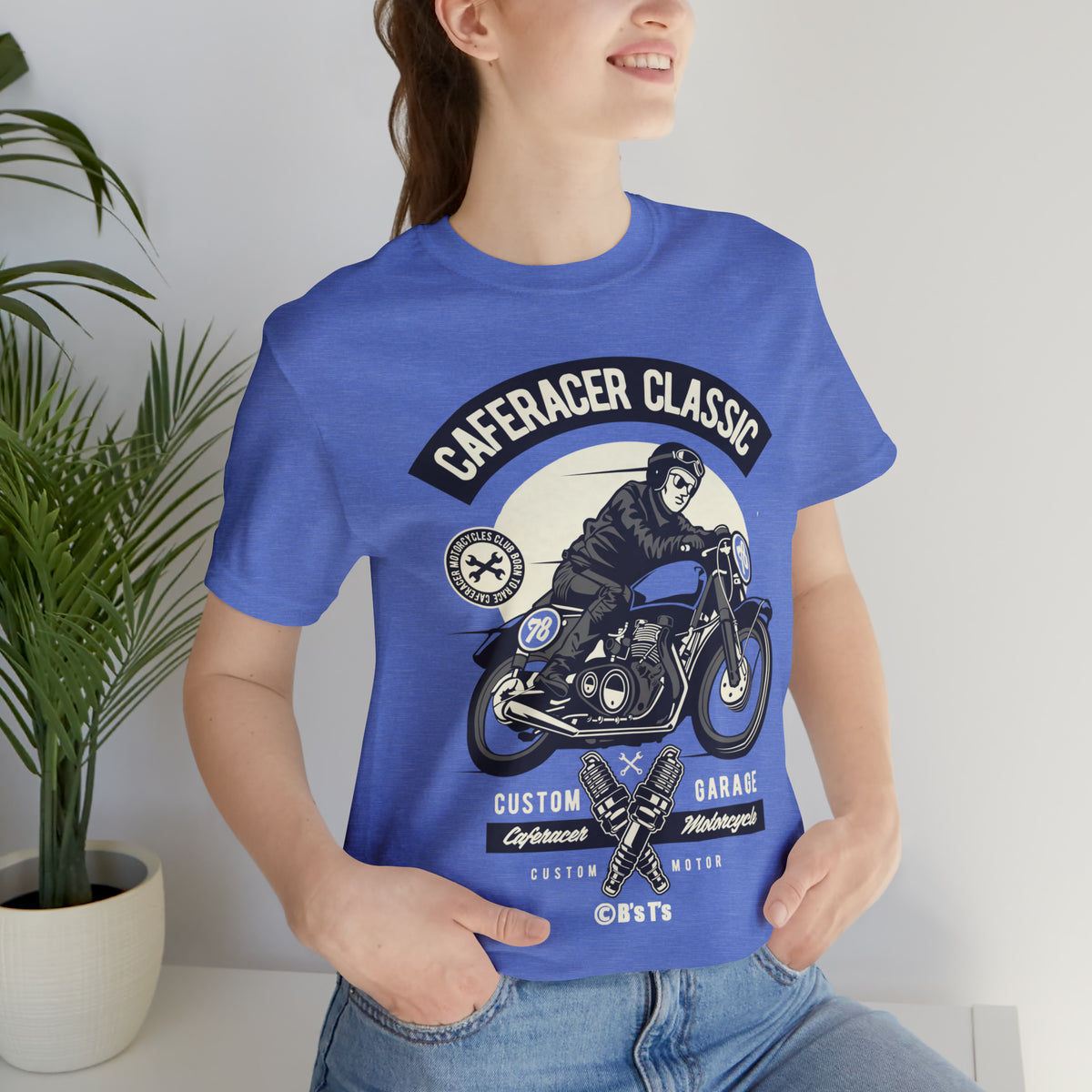 CAFE RACER Classic - Unisex Jersey Short Sleeve Tee