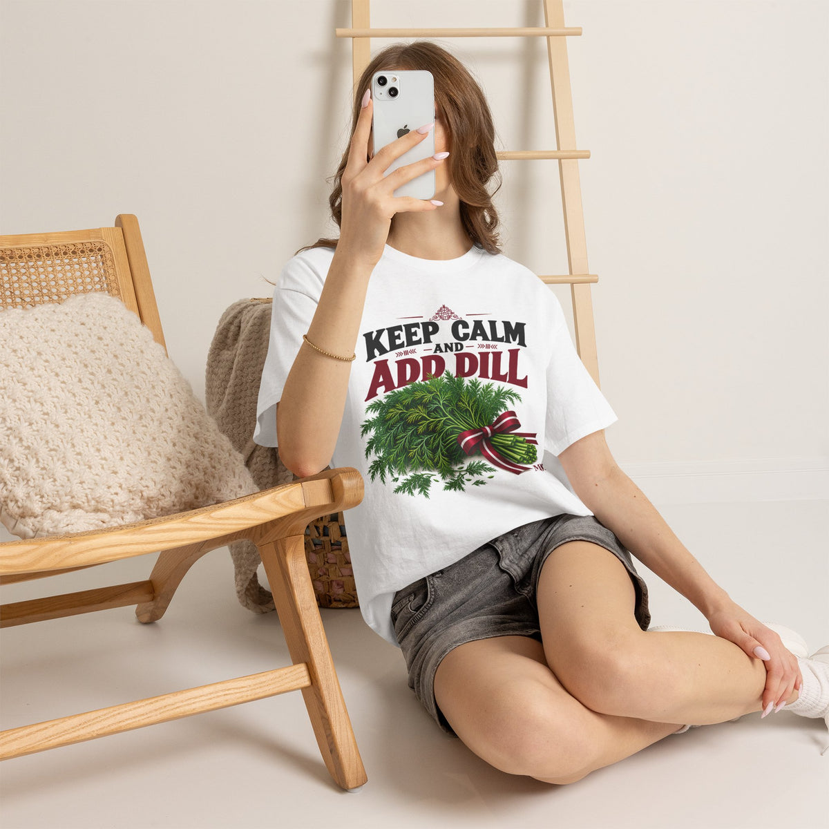 Keep Calm and Add Dill T-Shirt | Funny Latvian Gift | BalticAF