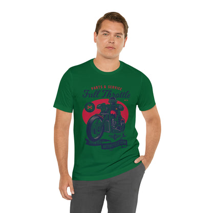 FULL THROTTLE Parts & Service - Unisex Jersey Short Sleeve Tee