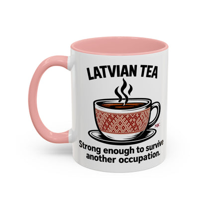 Latvian Tea Mug | Latvian Heritage & Humour Gift | BalticAF