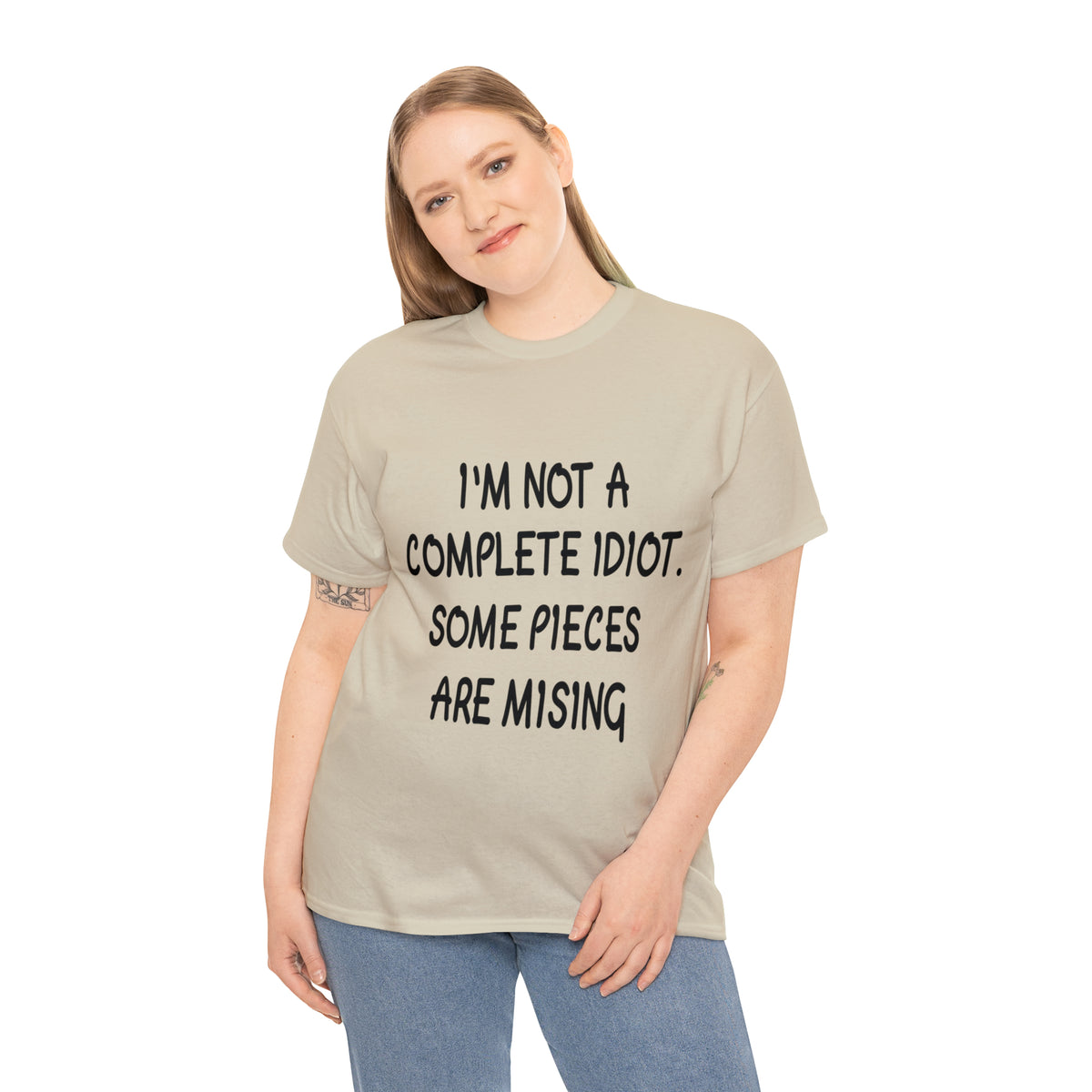 I'M NOT A COMPLETE ID*** - Unisex Heavy Cotton Tee - AUS