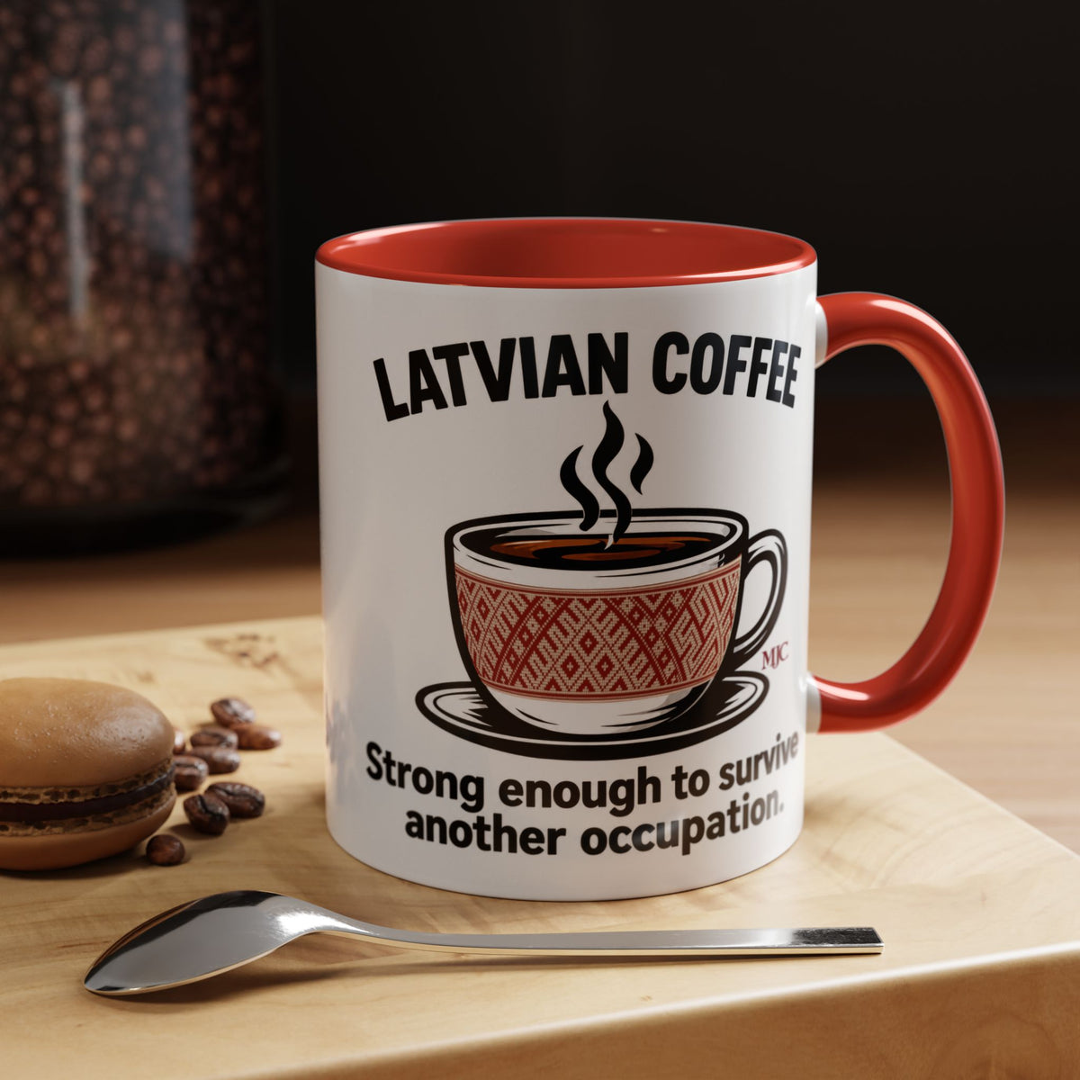 Latvian Coffee Mug | Funny Latvian Heritage Gift | BalticAF
