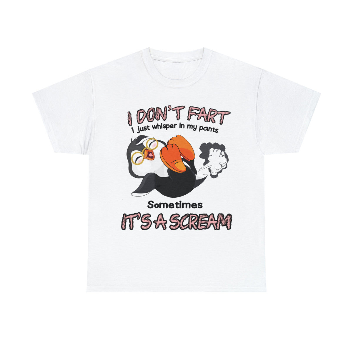 I DON'T FA*T - Funny Unisex Heavy Cotton Tee - USA