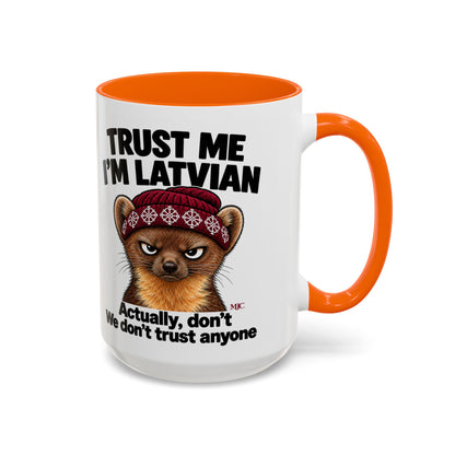 Trust Me I'm Latvian Mug | Funny Latvian Gift | BalticAF