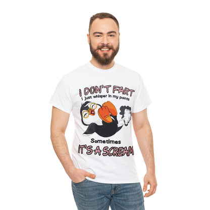 I DON'T FA*T  - Funny Unisex Heavy Cotton Tee - AUS
