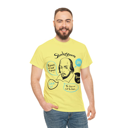 21st Century SHAKESPEARE  (light) - Unisex Heavy Cotton Tee