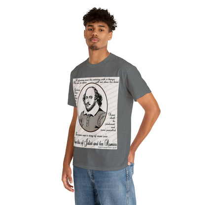 No Greater Tale of Woe... Juliet & Romeo.- Unisex Heavy Cotton Tee