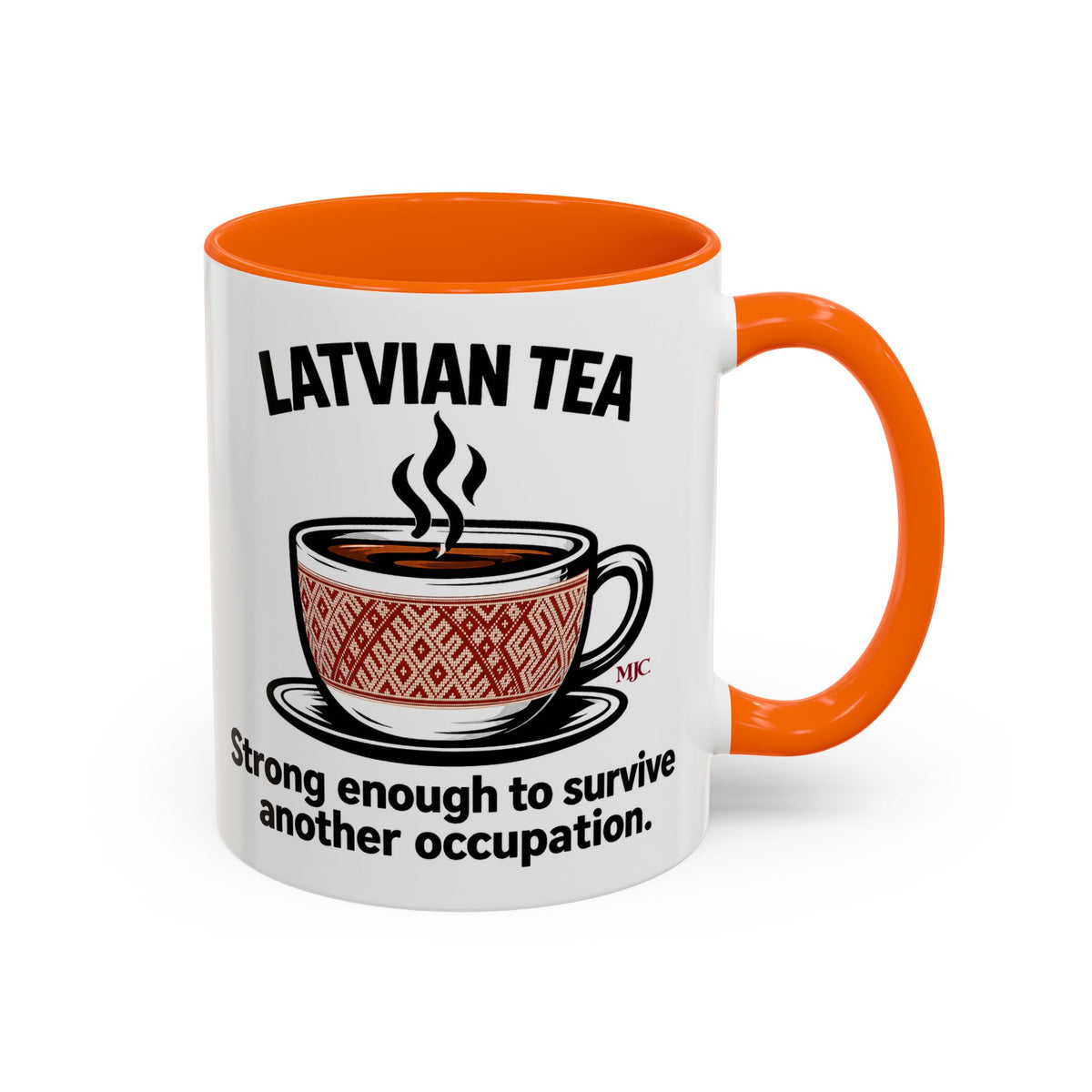 Latvian Tea Mug | Latvian Heritage & Humour Gift | BalticAF