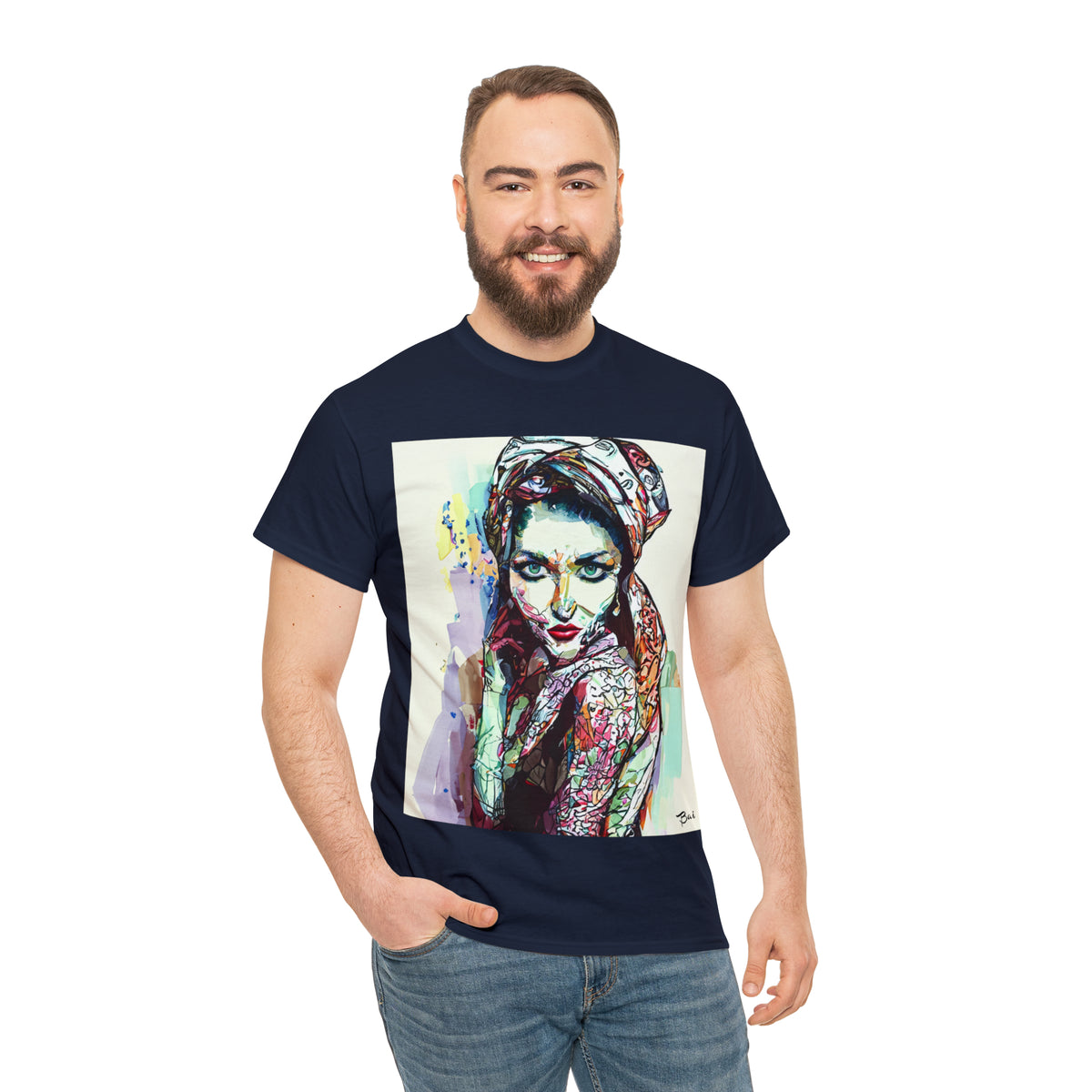 EASTERN BEAUTY - Airt on a Shirt  - Unisex Heavy Cotton Tee - AUS