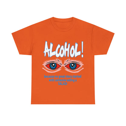 "ALC****" vs Salad - Funny Unisex Heavy Cotton Tee - AUS