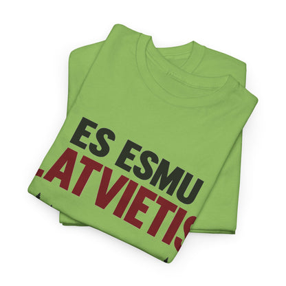 Es Esmu Latvietis T-Shirt | Proud Latvian Heritage Gift | BalticAF