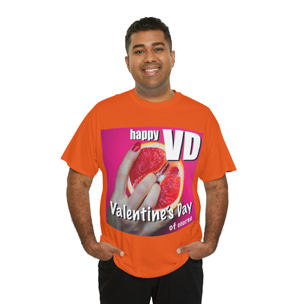 Happy VD - Unisex Cotton Tee