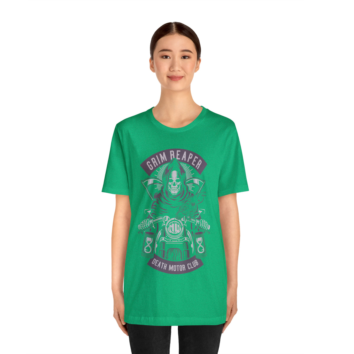 GRIM REAPER Moto Club - Unisex Jersey Short Sleeve Tee