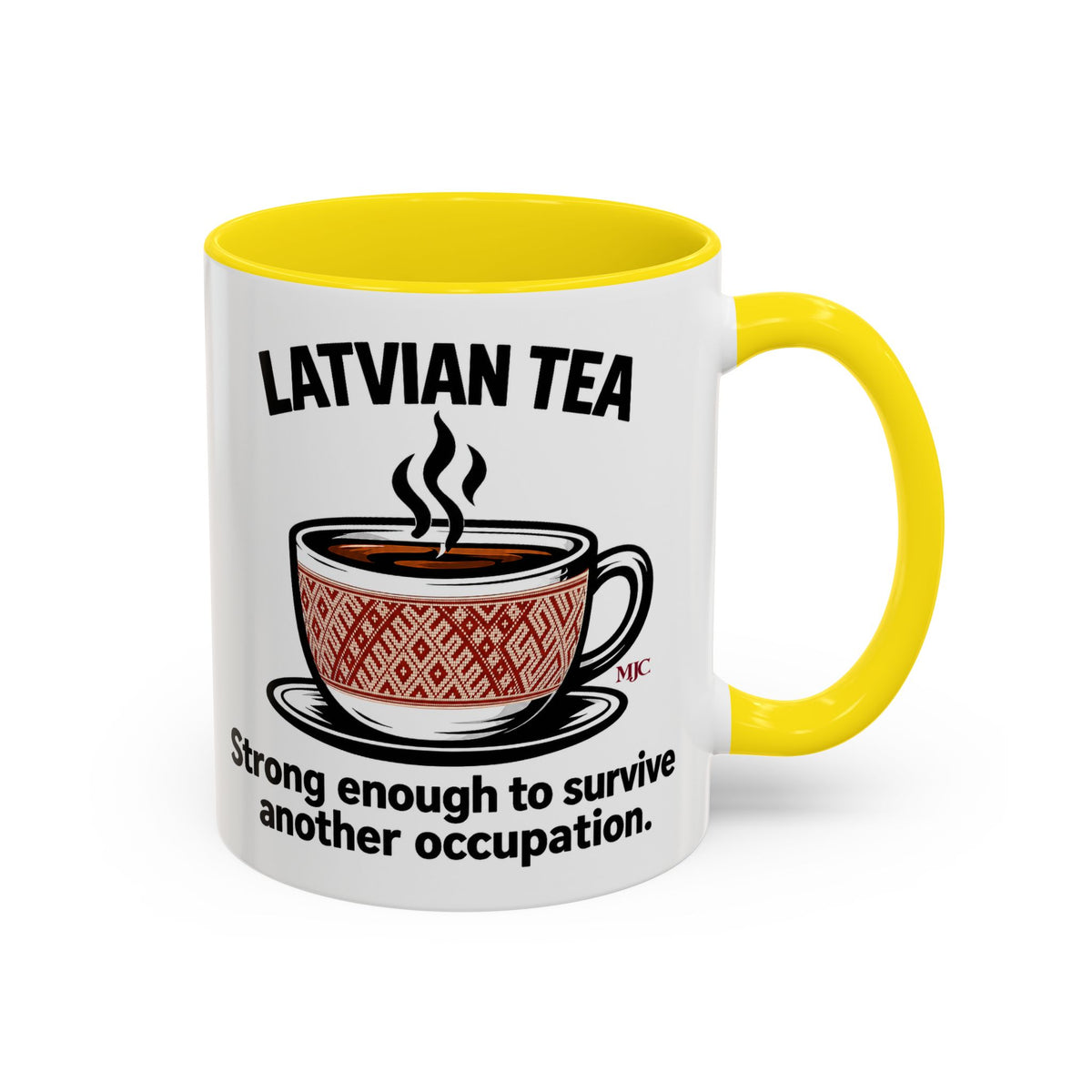 Latvian Tea Mug | Latvian Heritage & Humour Gift | BalticAF