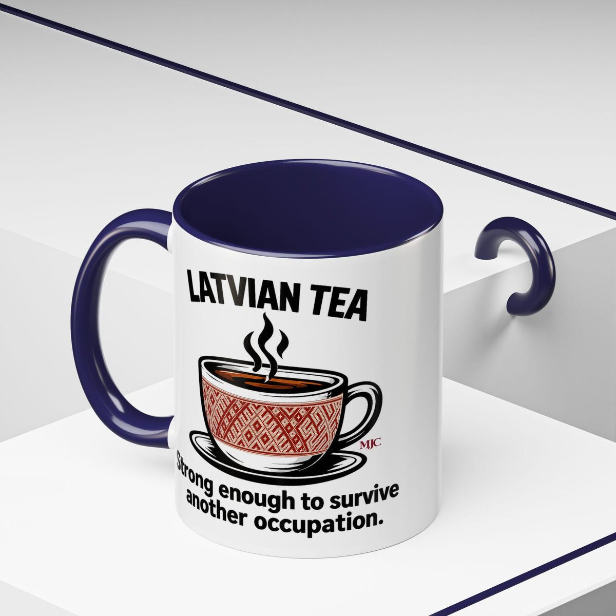 Latvian Tea Mug | Latvian Heritage & Humour Gift | BalticAF